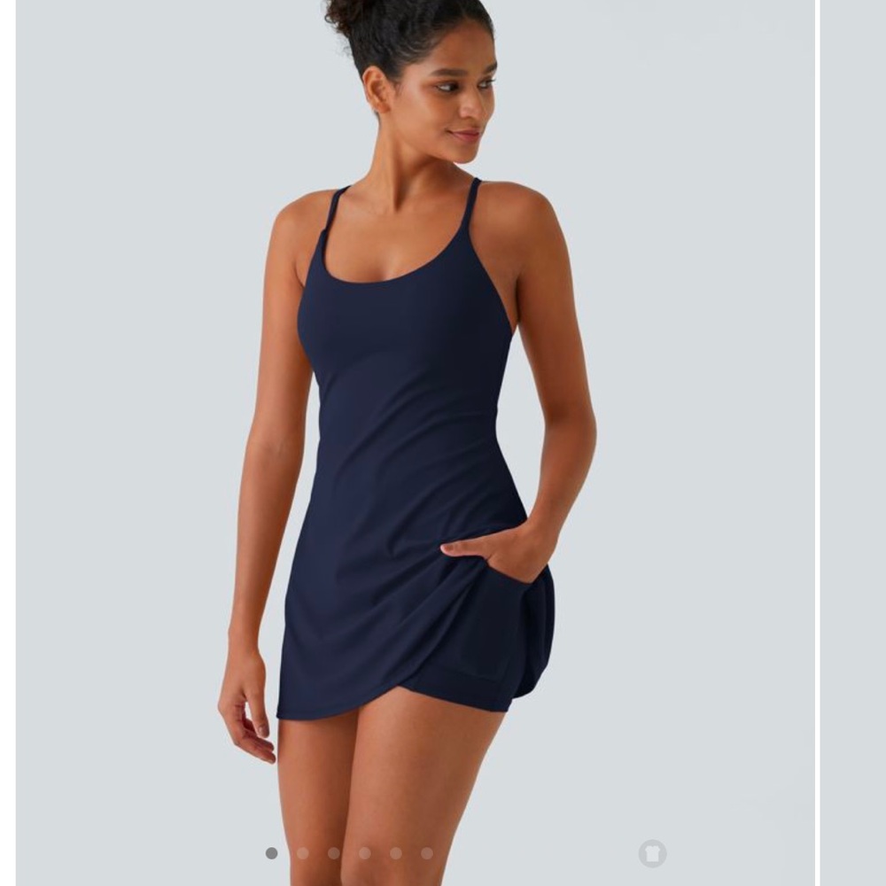 Softlyzero™ Plush Backless Active Dress-Easy Peezy Edition